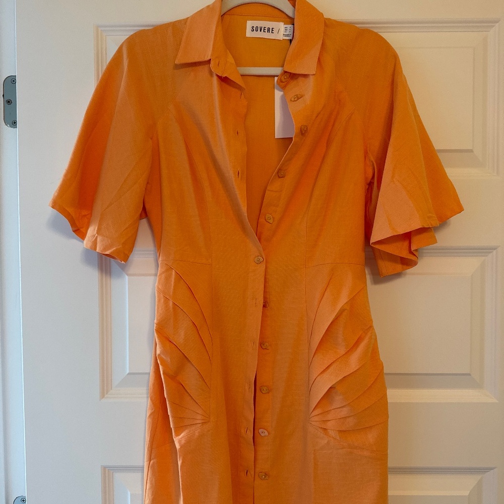 SOVERE orange dress